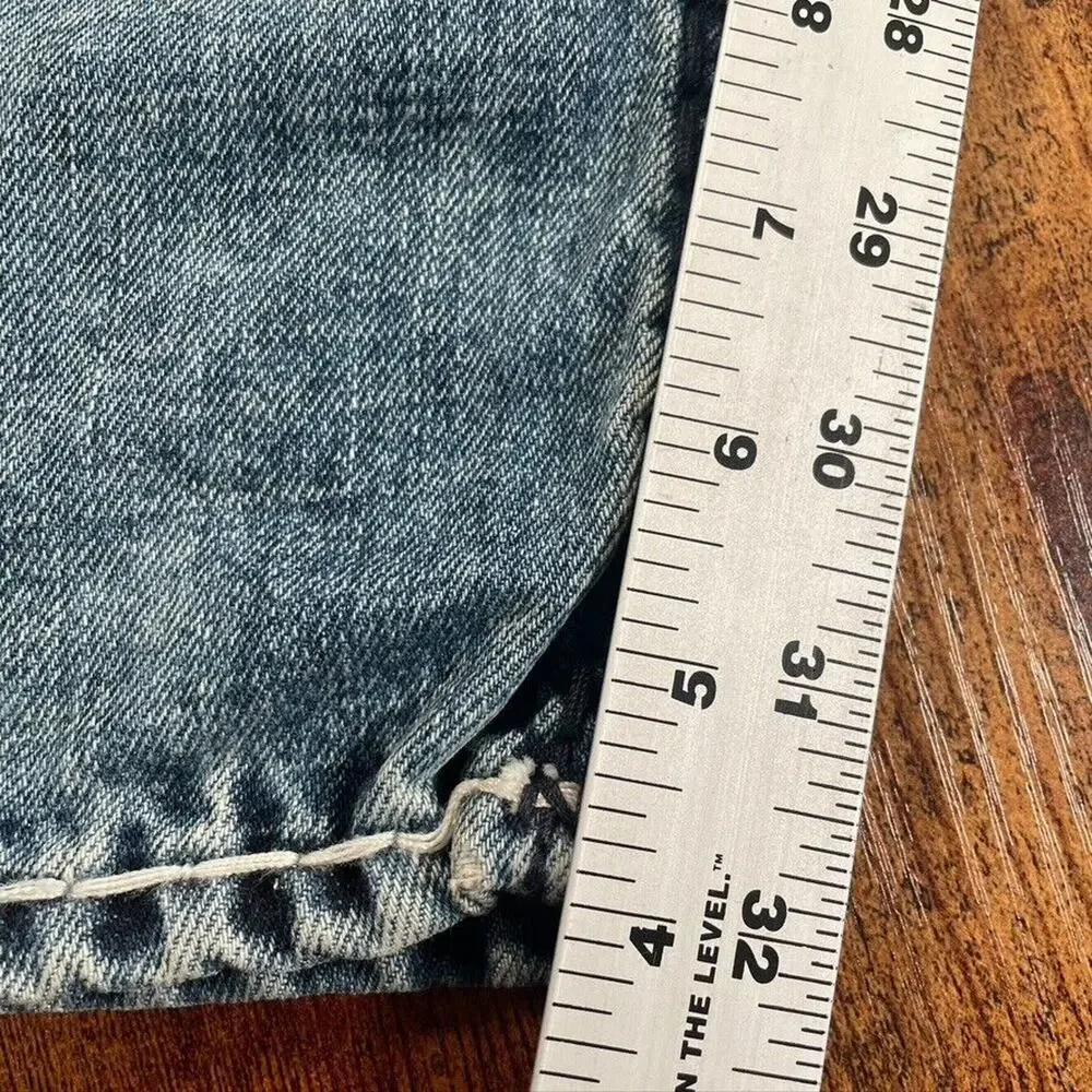 True Religion Jeans Mens 36X32 RARE Straight‎ Flaps Nat Mega T Distress